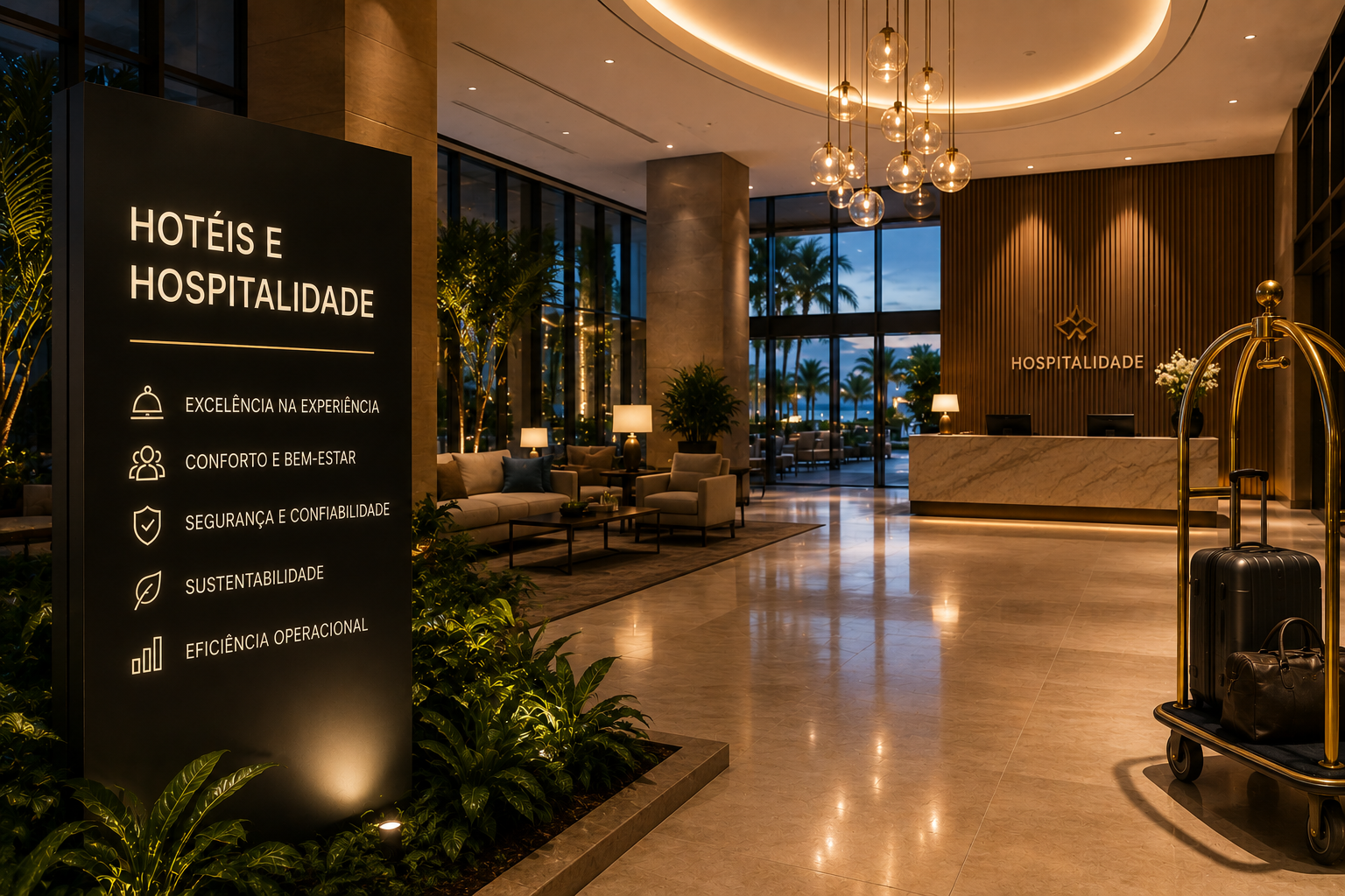 Hotéis e Hospitalidade